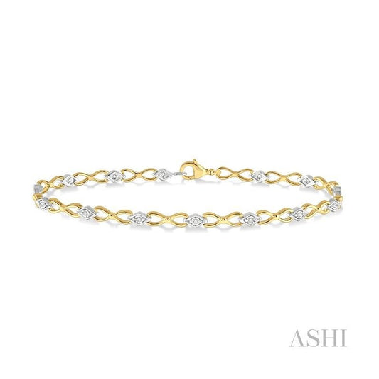 ASHI Illusion Diamond Bracelet 71160PPTSYW