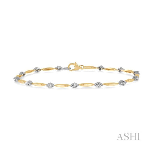 ASHI Illusion Diamond Bracelet 71180PPTSYW