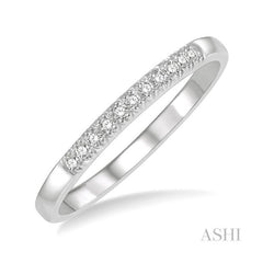 ASHI 11 Stone Diamond Wedding Band 33308PPFGWG