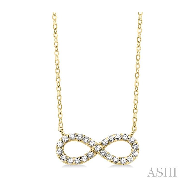 ASHI Infinity Diamond Pendant 994JQPPFGNKYG