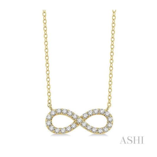 ASHI Infinity Diamond Pendant 994JQPPFGNKYG