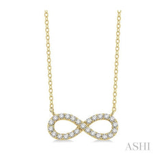 ASHI Infinity Diamond Pendant 994JQPPFGNKYG