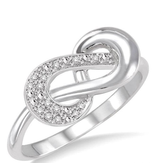 Parkplace Jewelers Silver Diamond Fashion Ring 86739PPSSSLRG