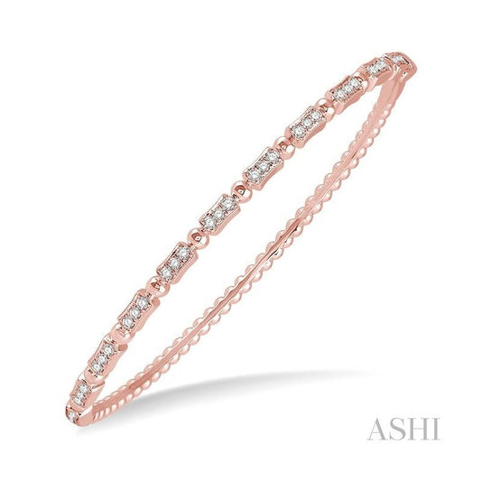 ASHI Stackable Diamond Bangle 7998HPPFHPG