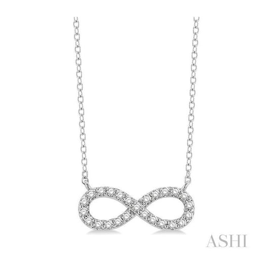 ASHI Infinity Diamond Pendant 994JQPPFGNKWG
