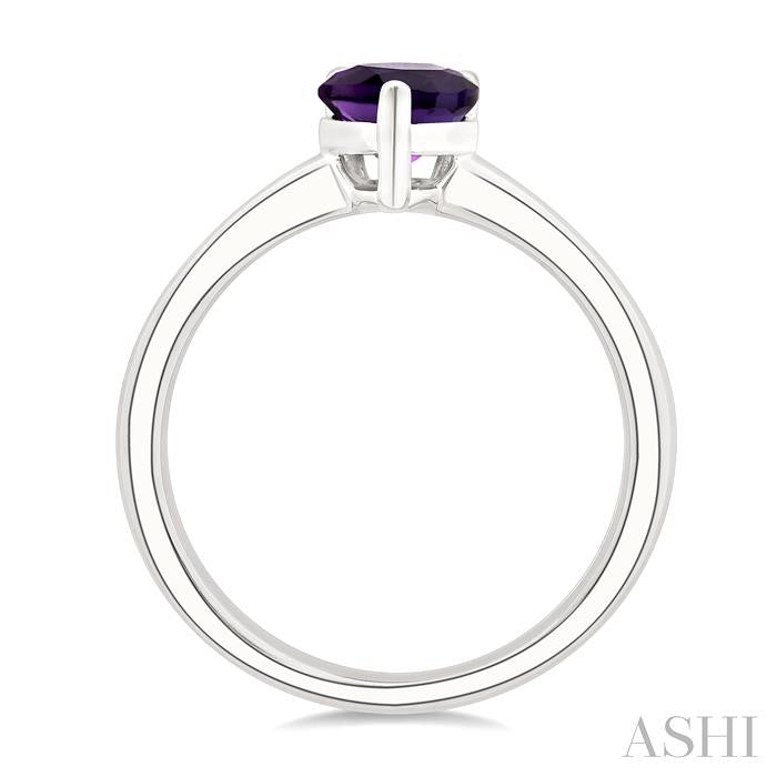 ASHI Pear Shape Gemstone Solitaire Ring 50849PPF@AMWG-PR