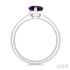 ASHI Pear Shape Gemstone Solitaire Ring 50849PPF@AMWG-PR