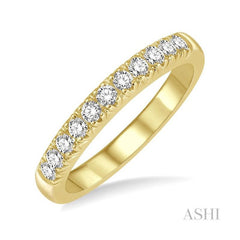ASHI 11 Stone Diamond Wedding Band 33305PPFGYG