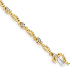 Quality Gold 14k Diamond Bracelet BM4606-013-YA