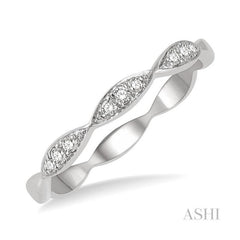 ASHI Stackable Diamond Wedding Band 34089PPFGWG
