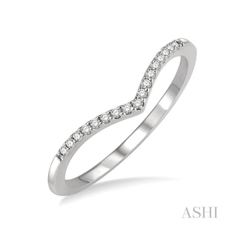 ASHI Stackable Chevron Petite Diamond Fashion Ring 385F8PPTSWG