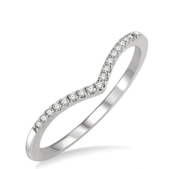 Parkplace Jewelers Stackable Chevron Petite Diamond Fashion Ring 385F8PPTSWG