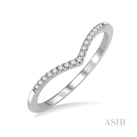ASHI Stackable Chevron Petite Diamond Fashion Ring 385F8PPTSWG