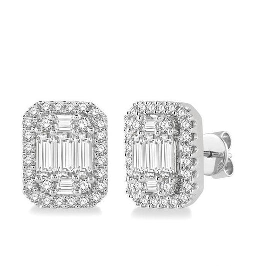 Parkplace Jewelers Halo Fusion Diamond Earrings 970A4PPFVERWG