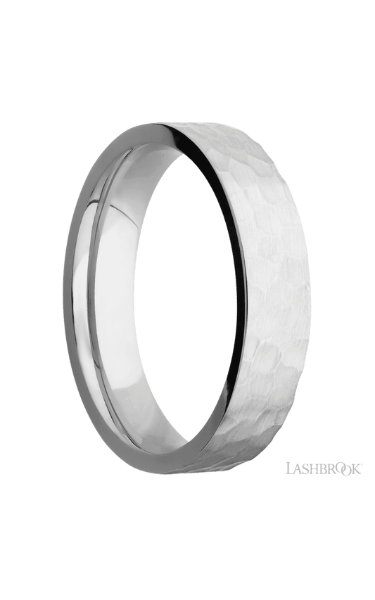 5 mm wide Flat Cobalt Chrome band.