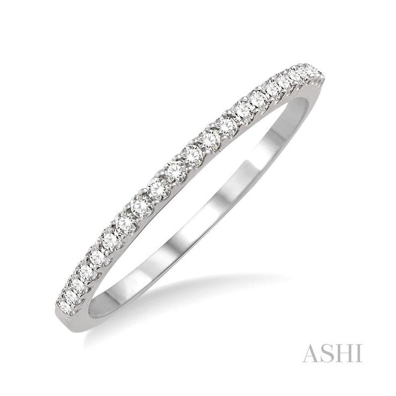 ASHI Diamond Wedding Band 32887PPFHWG