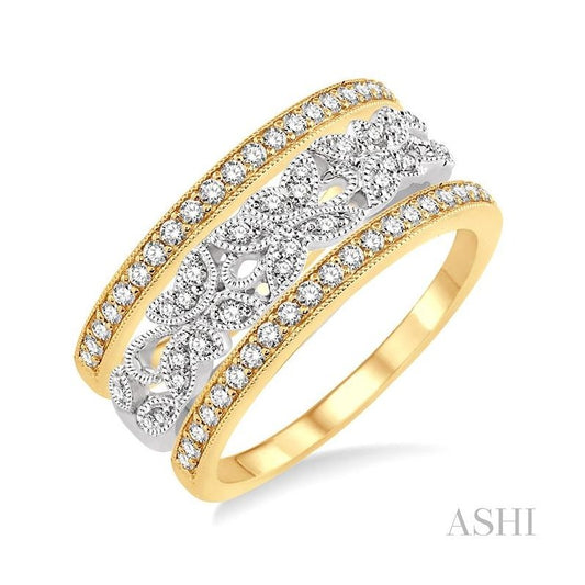 ASHI Stackable Diamond Band Set 34893PPFNWY-BS
