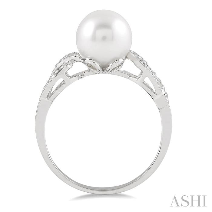 ASHI Pearl & Diamond Fashion Ring 55889PPFSWPWG