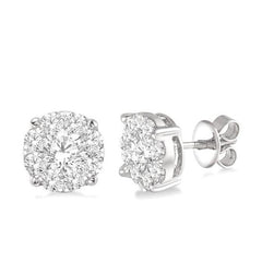 Parkplace Jewelers Round Shape Lovebright Essential Diamond Stud Earrings 91750PPFVERWG-1.50