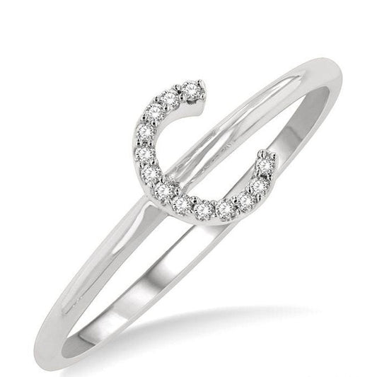 Parkplace Jewelers Block 'C' Initial Diamond Ring 365D9PPTSWG-C