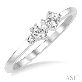 ASHI Scatter Petite Baguette Diamond Fashion Ring 389J8PPFHWG