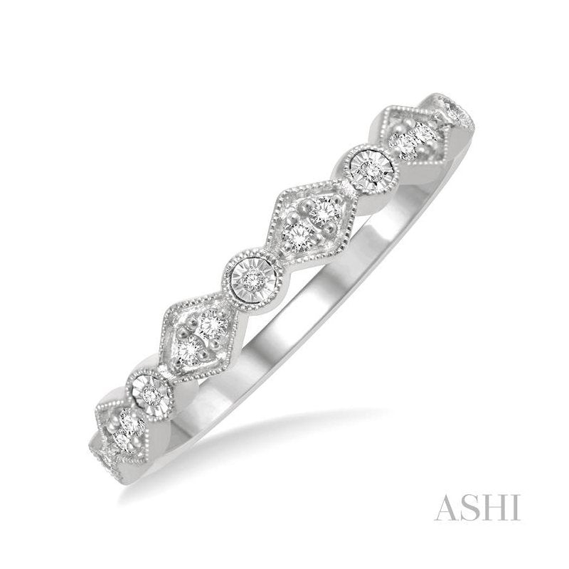 ASHI Stackable Diamond Fashion Band 309A8PPFHWG
