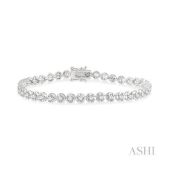 ASHI Illusion Diamond Tennis Bracelet 70253PPTGWG