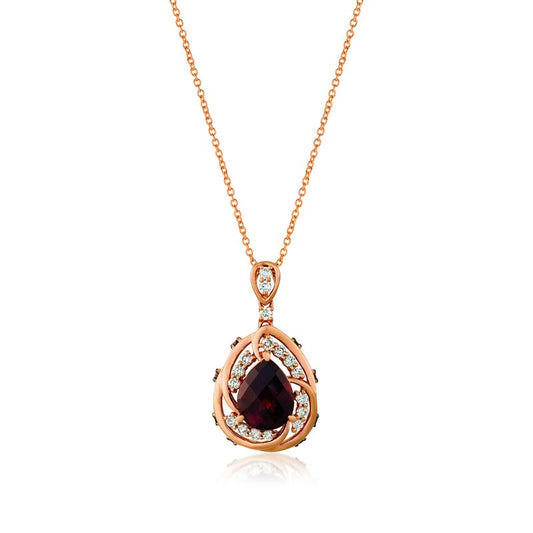 Le Vian 14K Strawberry Gold® Pomegranate Garnet™ 2 5/8 cts. Pendant TRKA 90