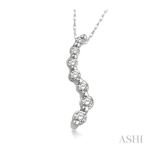 ASHI Journey Diamond Pendant 92318PPFXPDWG