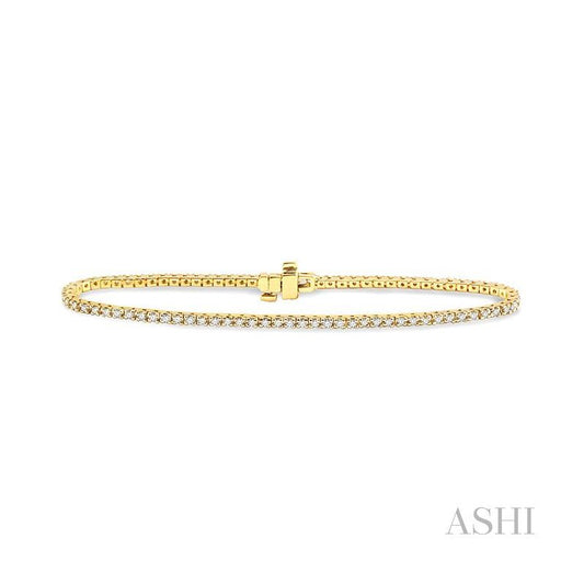 ASHI Diamond Tennis Bracelet 70161PPFGYG