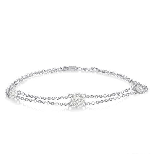 Parkplace Jewelers Lovebright Diamond Chain Bracelet 7324HPPFVWG