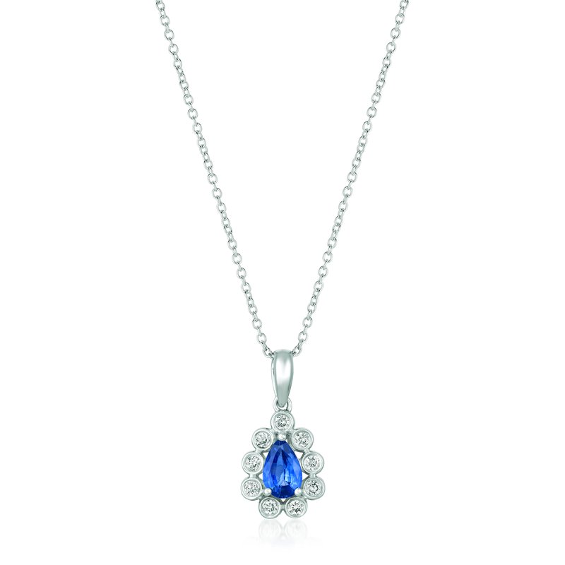 Le Vian 14K Vanilla Gold® Blueberry Sapphire™ 3/8 cts. Pendant TQSC 13