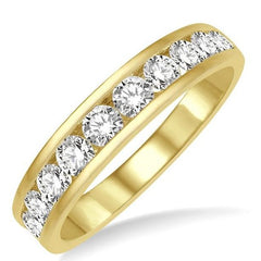 Parkplace Jewelers 11 Stone Channel Set Diamond Wedding Band 33311PPFGYG