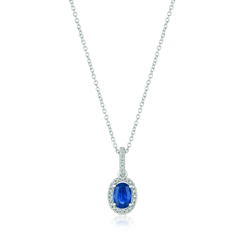 Le Vian 14K Vanilla Gold® Blueberry Sapphire™ 1/2 cts. Pendant TRGO 69