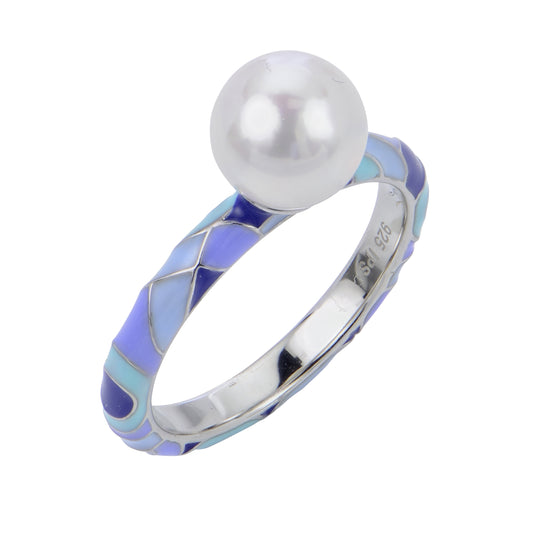 Imperial Partners Sterling Silver Freshwater Pearl Ring 612604/FW-7