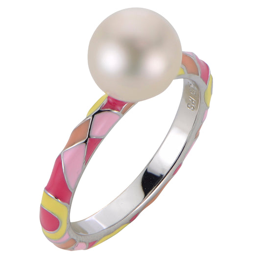 Imperial Partners Sterling Silver Freshwater Pearl Ring 612605/FW-7