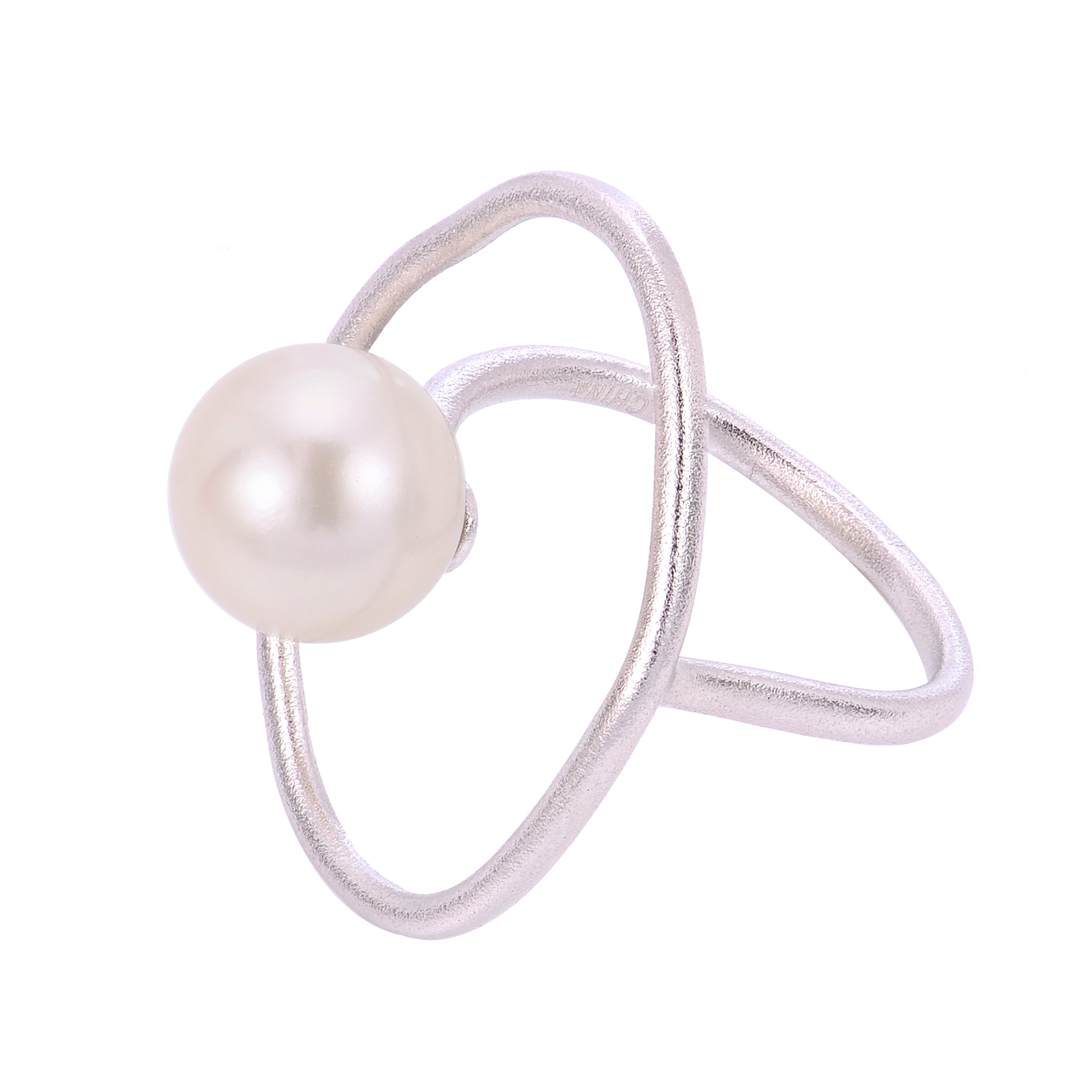 Imperial Partners Sterling Silver Freshwater Pearl Ring 617218/FW-7