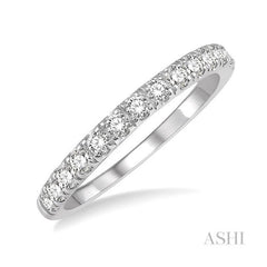 ASHI Diamond Wedding Band 24473PPFHWG-WB