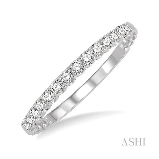 ASHI Diamond Wedding Band 33356PPFGWG