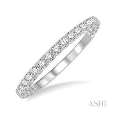ASHI Diamond Wedding Band 33356PPFGWG