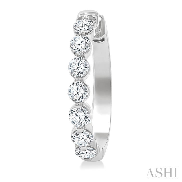 ASHI Diamond Hoop Earrings 620H0PPFGERWG-2.0