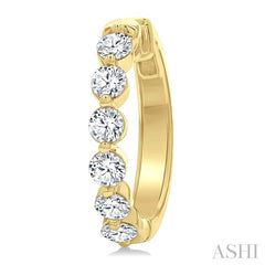 ASHI Diamond Hoop Earrings 620H0PPFGERYG-1.5