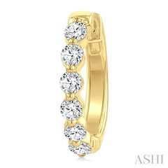 ASHI Diamond Hoop Earrings 620H1PPFGERYG