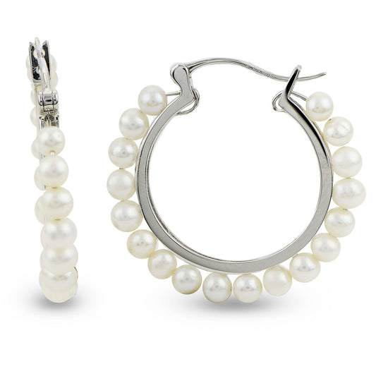 Parkplace Pearls Sterling Silver Freshwater Pearl Earring 621057
