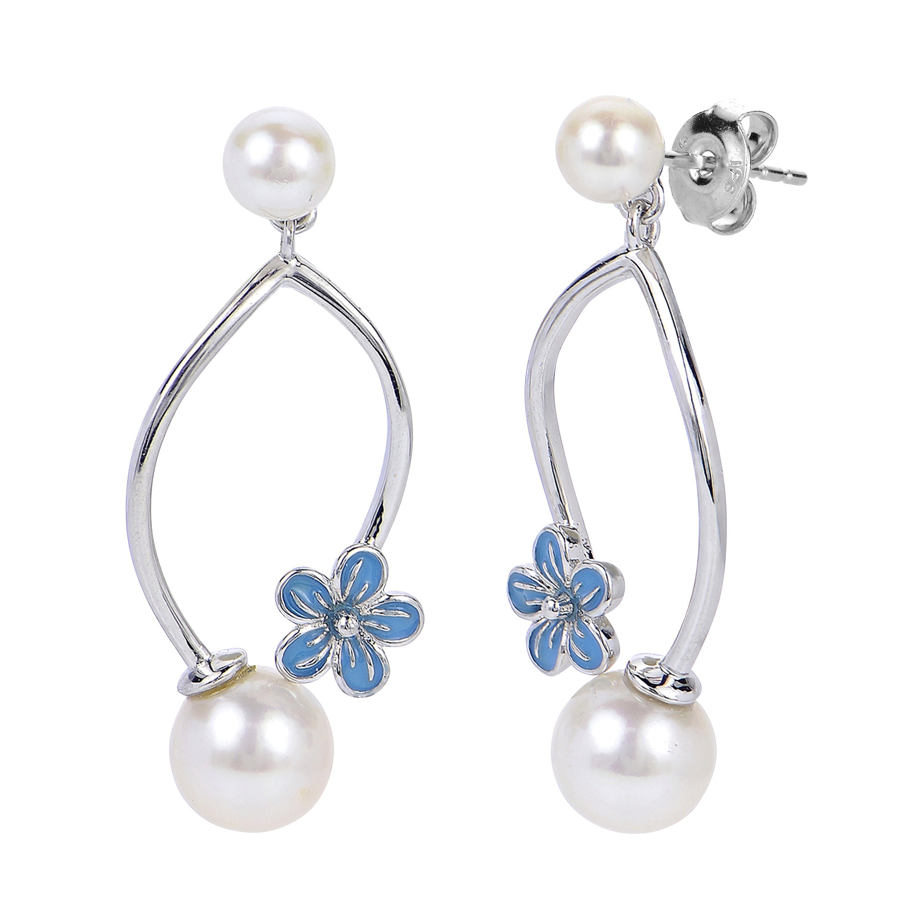 Parkplace Pearls Sterling Silver Freshwater Pearl Earring 621196/FW