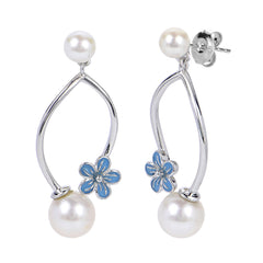 Parkplace Pearls Sterling Silver Freshwater Pearl Earring 621196/FW