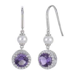 Parkplace Pearls Sterling Silver Freshwater Pearl Earring 622948/AM-AA