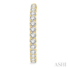 ASHI Inside-Out Diamond Round Hoop Earrings 622B0PPFHERYG-4.00