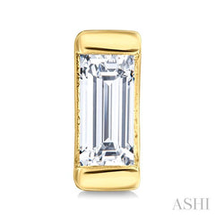 ASHI Baguette Diamond Petite Fashion Earrings 622H8PPTGERYG