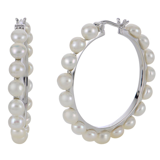 Parkplace Pearls Sterling Silver Freshwater Pearl Earring 623103/FW